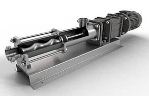 Гвинтовий насос для розчину крохмалю, крохмального клею, воску, смоли