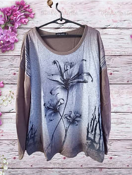 Стильна жіноча блуза бежева