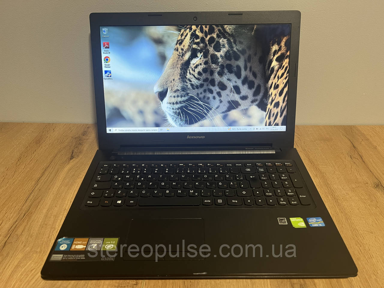 Ноутбук Lenovo G500s(20245): Intel Core i5-3230M, GeForce GT 720M, 4Gb DDR3L, 240Gb SSD