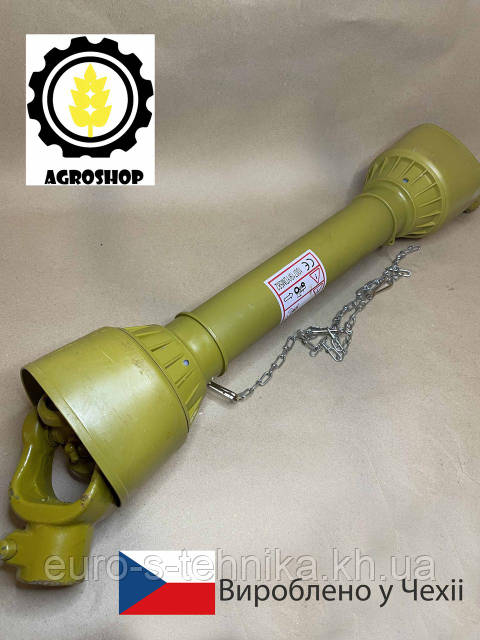 Усиленный карданный вал 6х8 на польскую роторную косилку