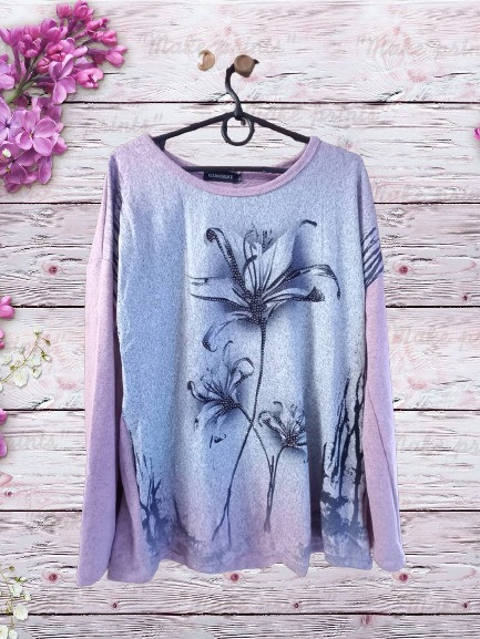 Модна жіноча блуза рожева, фото 1