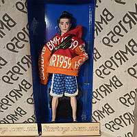 Колекційний Кен у Худі Барбі БМР 1959 Кен Barbie BMR1959 Doll Bold Logo Hoodie & Shorts GHT93