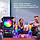 Світлодіодний USB Bluetooth світильник подвійна RGB панель Symphony, фото 4