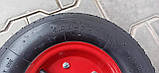 Колесо для тачки 4.00-6 з асиметричною ступицею, фото 2