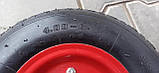 Колесо для тачки 4.00-6 з асиметричною ступицею, фото 3