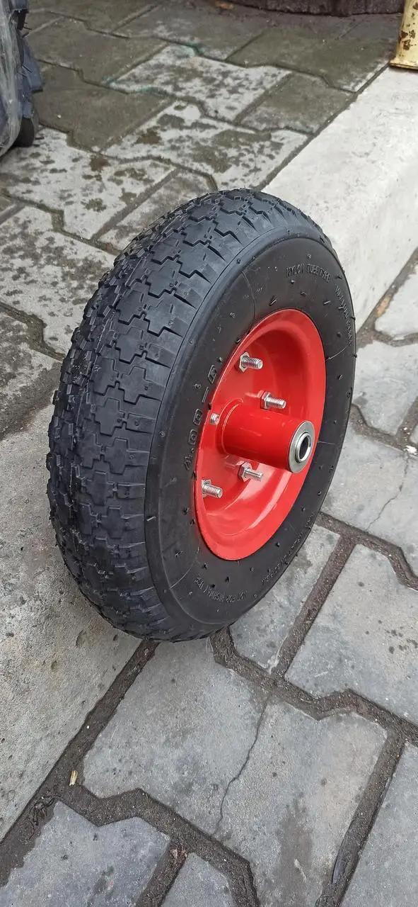 Колесо для тачки 4.00-6 з асиметричною ступицею, фото 1