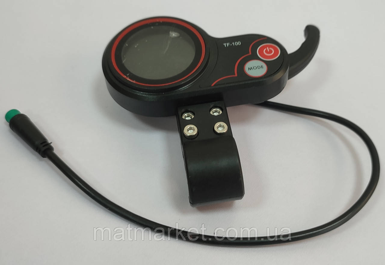 Панель приборів, дисплей, бортовий компютер TF-100 для електросамоката Crosser T4 48V, фото 1