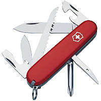 Ніж складаний, мультитул Victorinox Hiker (91 мм,12 функцій), червоний 1.4613