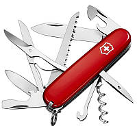 Ніж складаний, мультитул Victorinox Huntsman (91 мм,18 функцій), червоний 1.3715