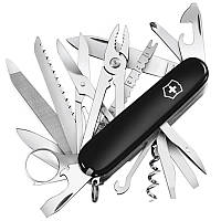 Ніж складаний, мультитул Victorinox Swisschamp (91 мм, 33 функції), чорний 1.6795.3