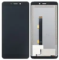 Дисплей для Ulefone Armor X3, X5 із сенсором чорний