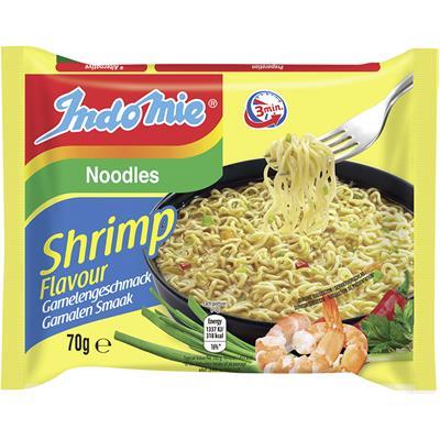 УЦІНКА, СТРОК ВИЙШОВ Рамьон з овочами і креветкою Indomie, Індонезія 80 г, фото 1