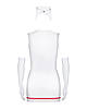 Комплект жіночий для рольових ігор, медсестра Obsessive EMERGENCY DRESS+stetoskop, фото 4