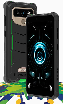 Смартфон HOTWAV T5 Max Green And 13 NFC 6050mAh 4\64GB Новинка