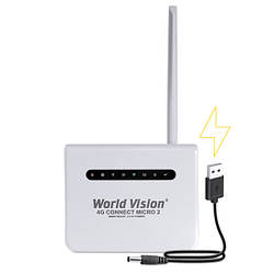 ГУРТОМ 4G WiFi маршрутизатор роутер World Vision 4G Connect micro 2 для підключення до інтернету