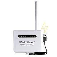 4G WiFi маршрутизатор роутер World Vision 4G Connect micro 2 для подключения к интернету