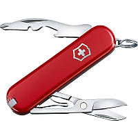 Ніж складаний, мультитул Victorinox Jetsetter (58 мм, 7 функцій), червоний 0.6263