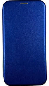Шкіряний чохол книжка Elegant book на ZTE Blade A31 Plus синій