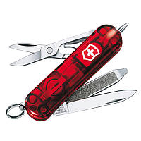 Ніж складаний, мультитул + LED Victorinox Signature Lite (58 мм, 7 функцій), червоний 0.6226.Т