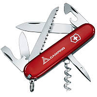 Ніж складаний, мультитул Victorinox Camper (91 мм, 13 функцій), червоний 1.3613.71