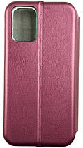 Шкіряний чохол-книжка Elegant book на ZTE Blade L9 (на зті блейд л9) бордовий, фото 4
