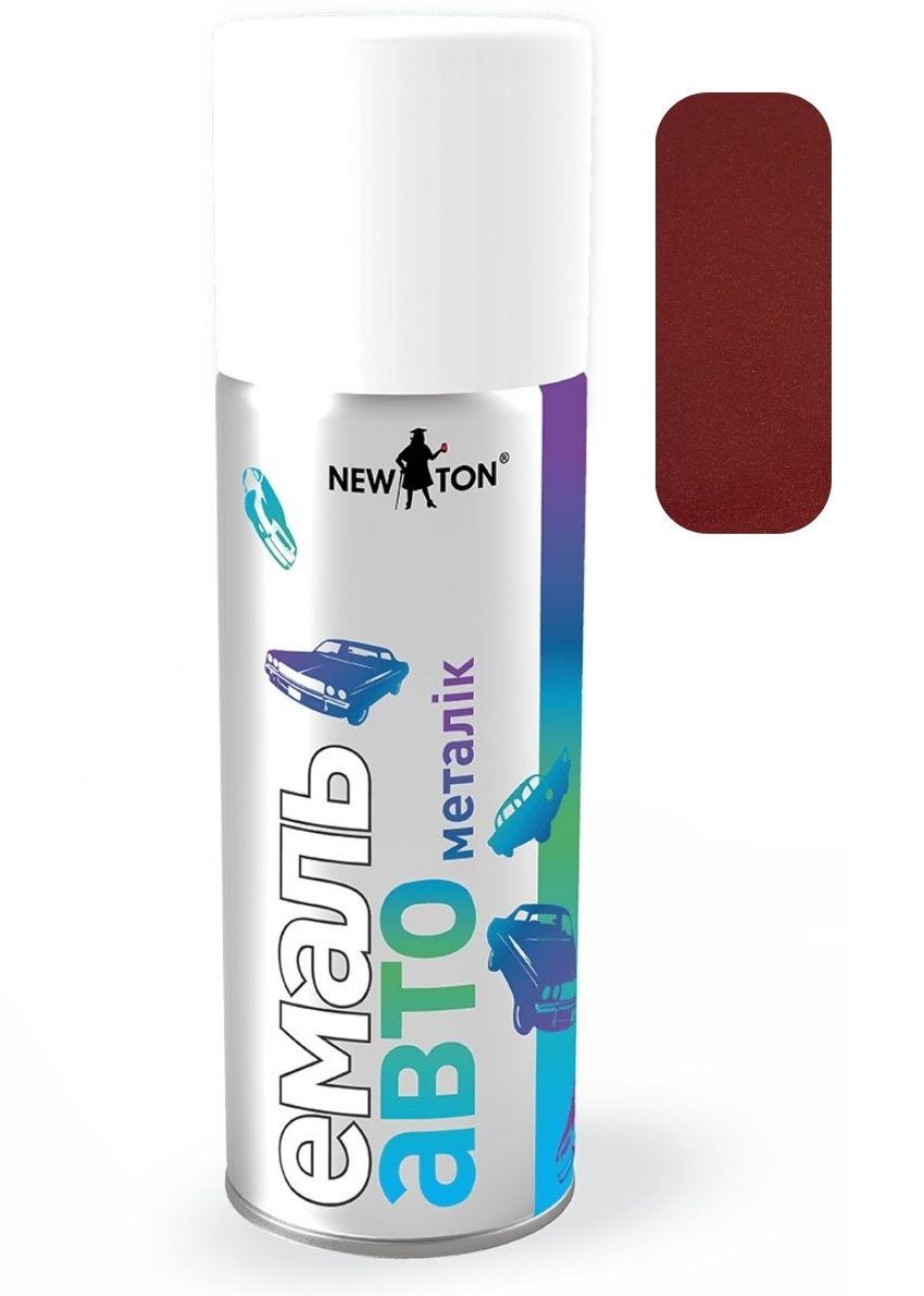 Емаль авто 06 U Вогненно-Червона акрилова металік аерозоль 400мл Newton