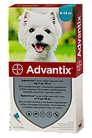 Advantix (Адвантикс) by Bayer - Капли от блох и клещей для собак 4-10 кг (1 пипетка)