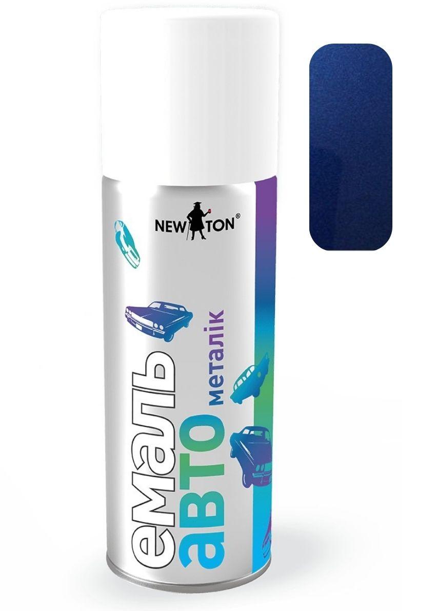 Емаль авто 33 U Спортивно-Блакитна акрилова металік аерозоль 400мл Newton