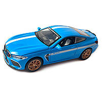 Іграшкова машинка металева BMW M8 competition АвтоЕксперт БМВ, синій, звук, світло, інерція, відкр. двері, капот, багажник, 15*6*5, фото 3