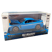 Іграшкова машинка металева BMW M8 competition АвтоЕксперт БМВ, синій, звук, світло, інерція, відкр. двері, капот, багажник, 15*6*5, фото 9
