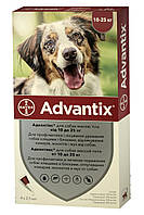 Advantix (Адвантикс) by Bayer Краплі від бліх і кліщів для собак 10-25 кг (1 піпетка)