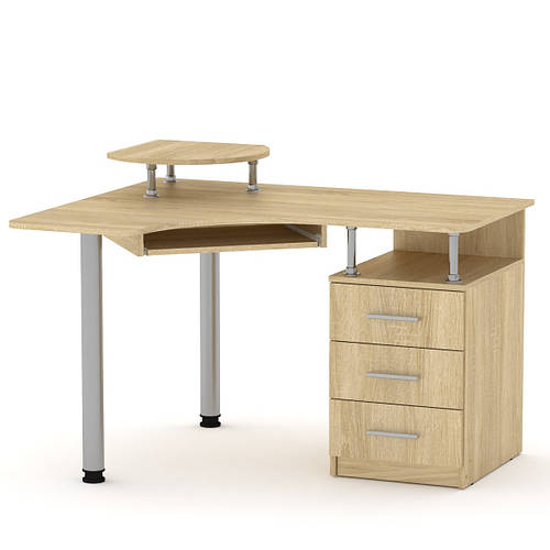 Купить Угловой Стол компьютерный СУ-2 Компанит для офиса дома в рабочий ...