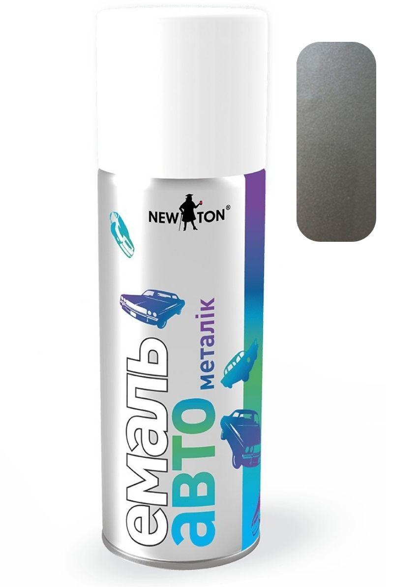 Емаль авто 95 U Темно-Срібляста акрилова металік аерозоль 400мл Newton