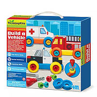 Игровой детский набор Строим автомобиль 4M 00-04694 , Land of Toys