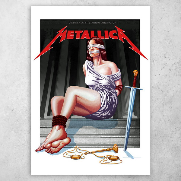 Рок плакат постер "Metallica / Металліка" №31
