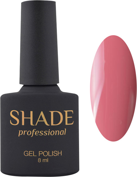 Гель-лак SHADE 017 (рожево-сливовий), 8 мл