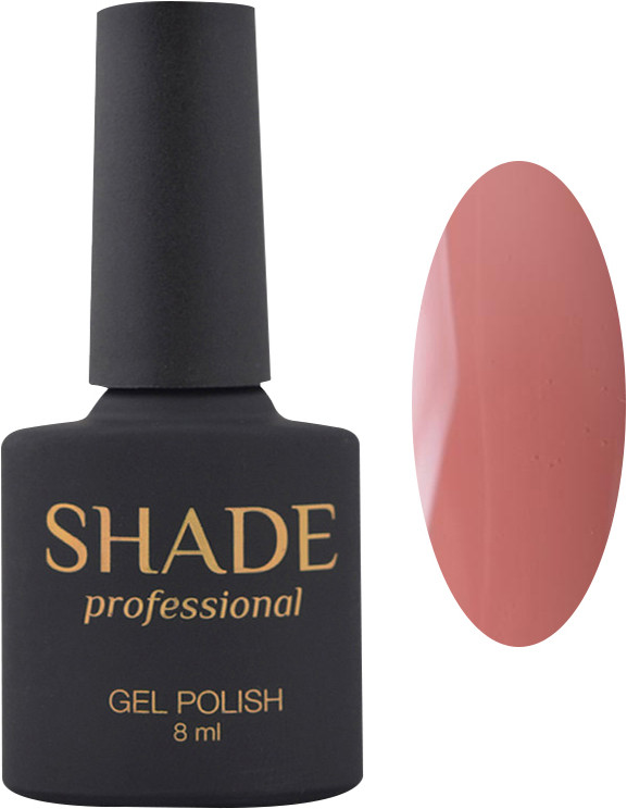 Гель-лак SHADE 020 (темний пудровий), 8 мл