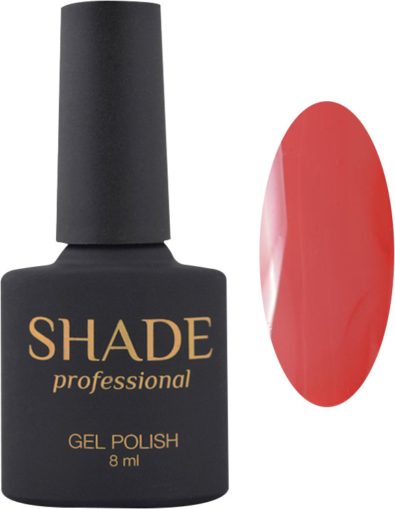 Гель-лак SHADE 026 (коралово-перловий), 8 мл