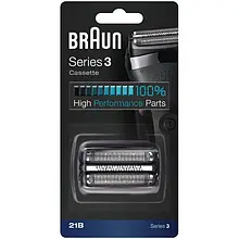 Картридж для гоління Braun для BRAUN Series 3 21B Black + сіточка