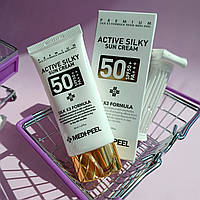 Сонцезахисний крем Medi Peel Active Silky Sun Cream SPF 50+ /PA+++, 50 мл