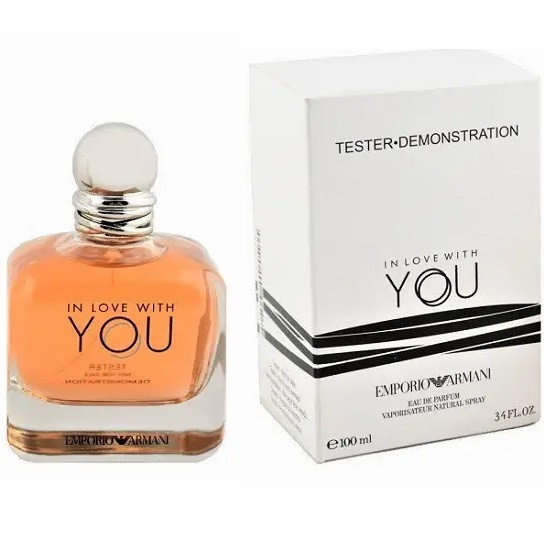 TESTER Giorgio Emporio Armani In Love With You 100 ml/мл Жіночі парфуми Тестер ОАЕ Джорджо Емпоріо Армані Ін Лав