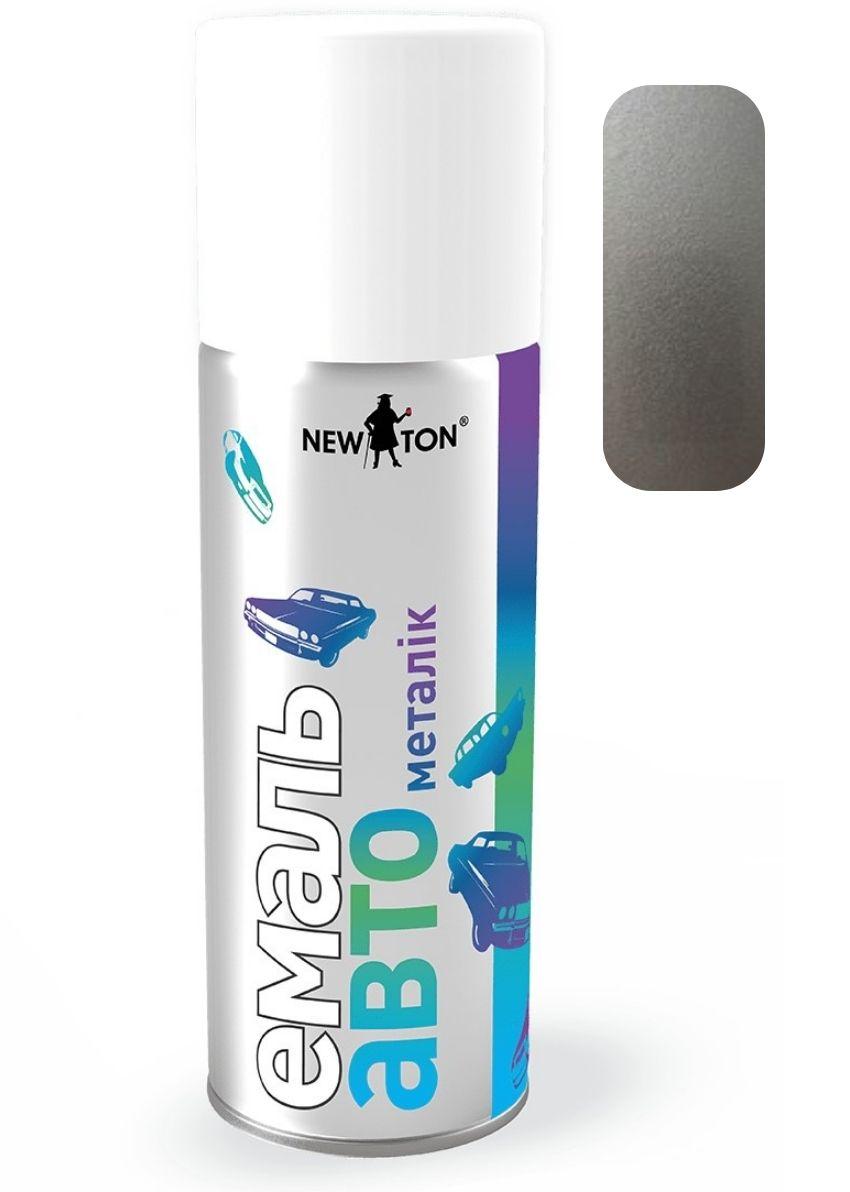 Емаль авто 70201 Срібляста акрилова металік аерозоль 400мл Newton