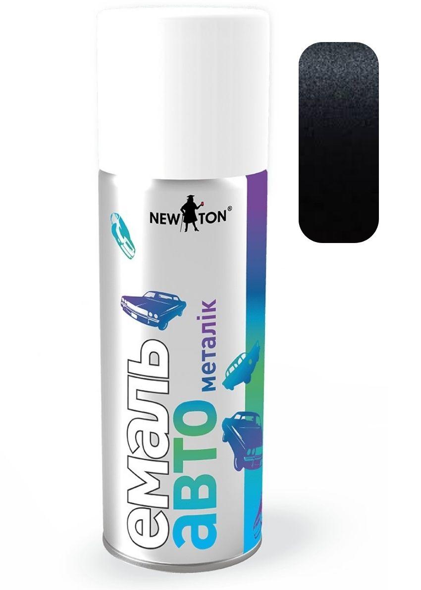 Емаль авто LC9X Deep Black акрилова металік аерозоль 400мл Newton