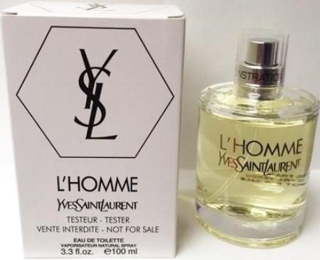 TESTER Yves Saint Laurent L'homme 100 ml, мл Чоловічі парфуми ТЕСТЕР Ів Сен Лоран Л Хом (ОАЕ)