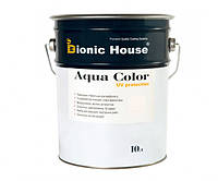 Фарба для дерева Bionic-House Aqua Color UV-protect 10л Білий А101