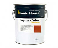 Фарба для дерева Bionic-House Aqua Color UV-protect 10л Махагон от Mirasvid