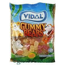 Желейні Цукерки Ведмедики Vidal Gummy Bears без глютена 100 г.