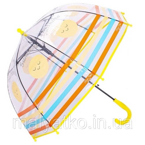 Дитяча парасолька — тростина "Sunshine" ЖЕЛТОВИЙ арт. C 54909, фото 1