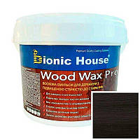 Фарба для дерева WOOD WAX PRO безколерна база Bionic-House 0,8 л Чорний