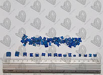 Конденсатори К10-17; К10-23; К10-43, керамічний корпус, розмір-різні, колір синій. Ділимо магнітом на магніт і не магніт